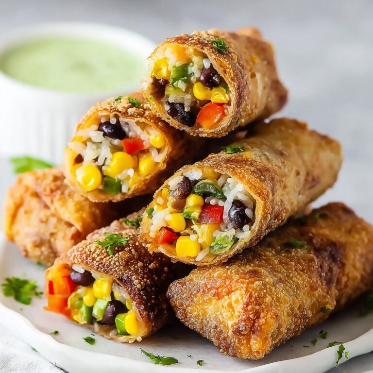 Southwest Chicken Egg Rolls Recipe