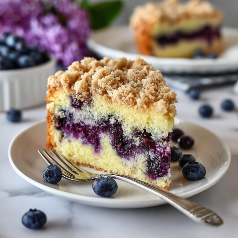 Blueberry Sour Cream Coffee Cake Recipe