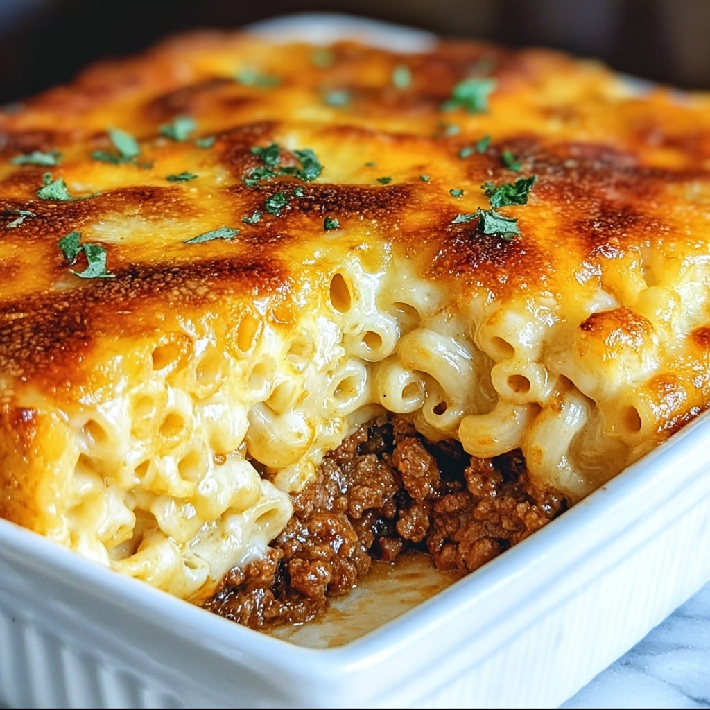 Creamy Baked Mac and Cheese Casserole: The Ultimate Comfort Food Recipe - Recipe Image