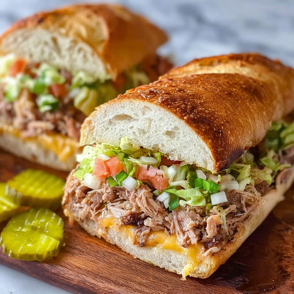 Cuban Chopped Grinder Sandwich Recipe - Recipe Image