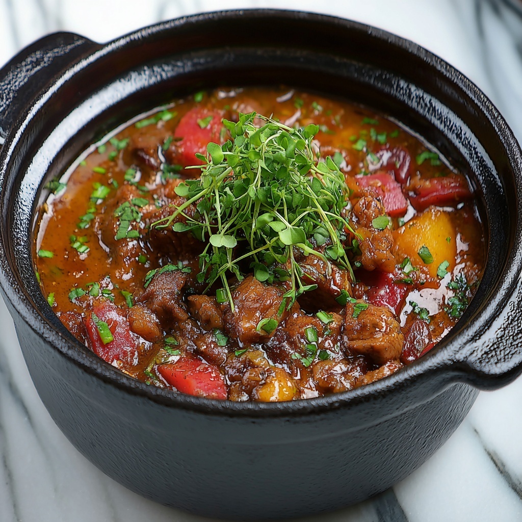 Persian Rhubarb and Herb Stew Recipe - Recipe Image