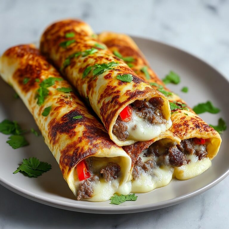 Keto Philly Cheesesteak Roll-Ups Recipe