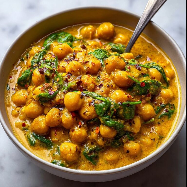 Chickpea & Spinach Curry: 5 Steps to Soul-Warming Delight Recipe