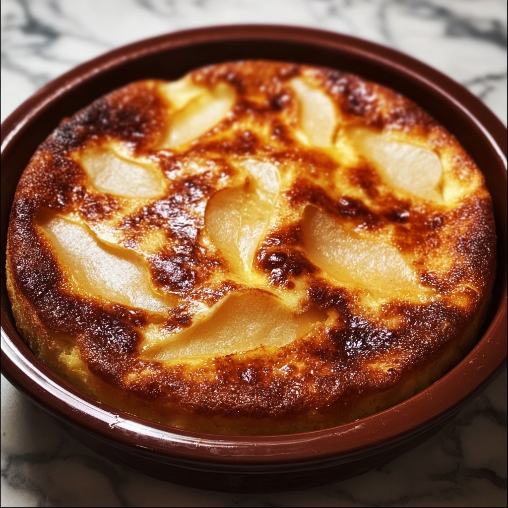 Pear and Almond Clafoutis Recipe - Recipe Image