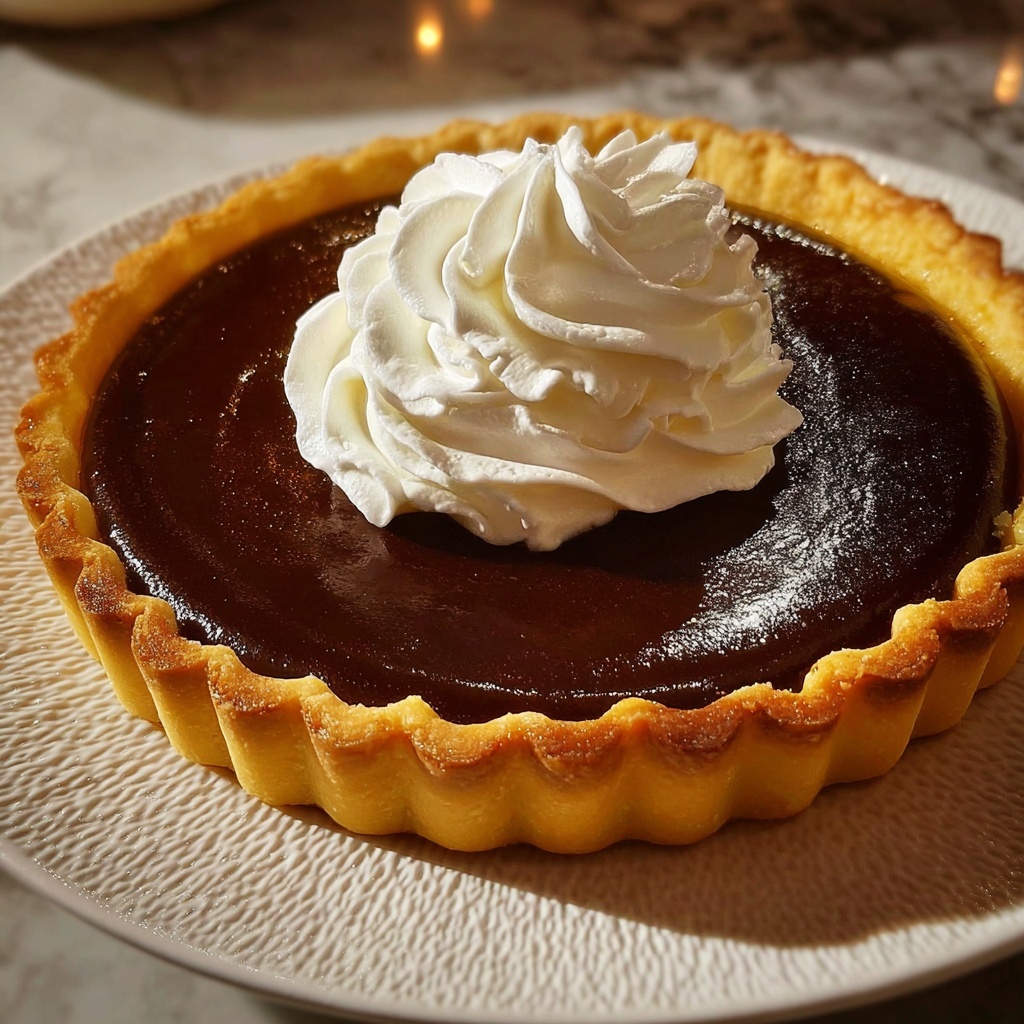 Pumpkin Spice Chocolate Tart Recipe - Recipe Image