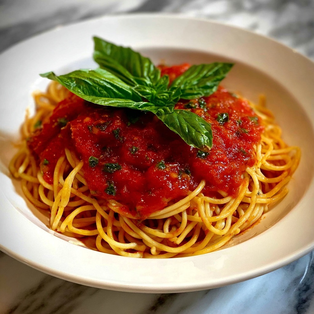 Homemade Spaghetti Sauce: 7 Simple Steps for Comforting Flavor Recipe - Recipe Image