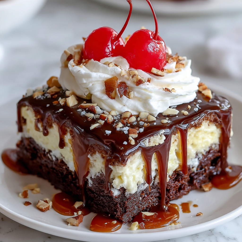 Ultimate English Brownie Sundae Recipe - Recipe Image