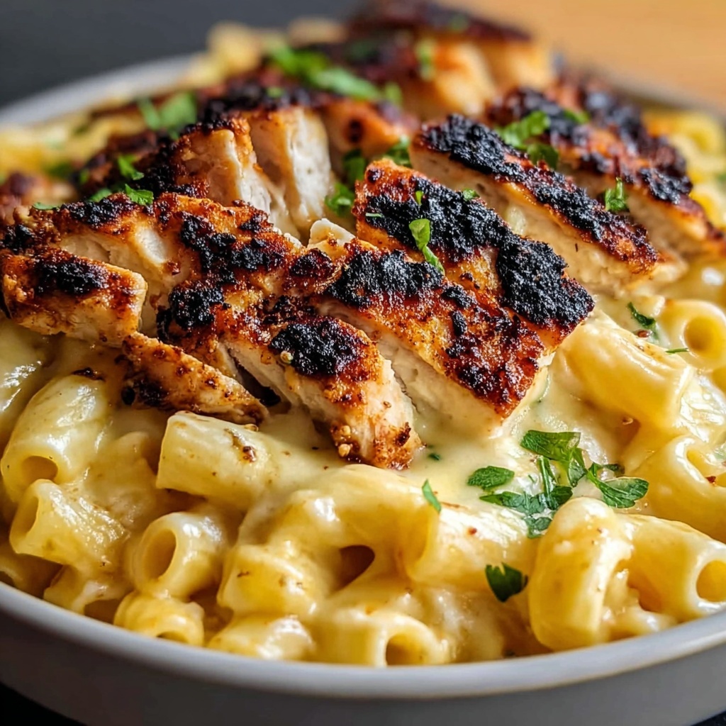 BBQ Chicken Mac and Cheese Recipe - Recipe Image