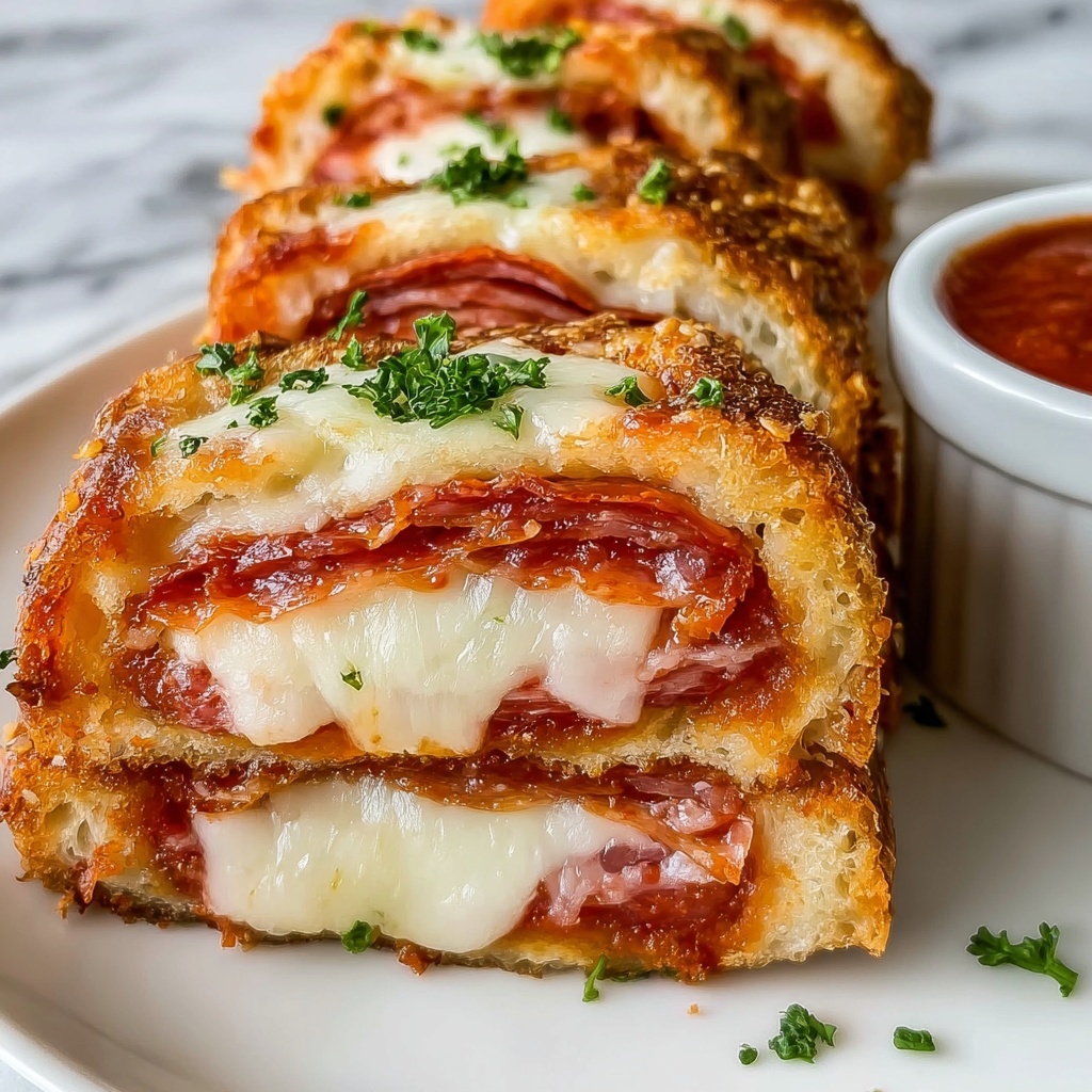Homemade Stromboli Recipe - Recipe Image
