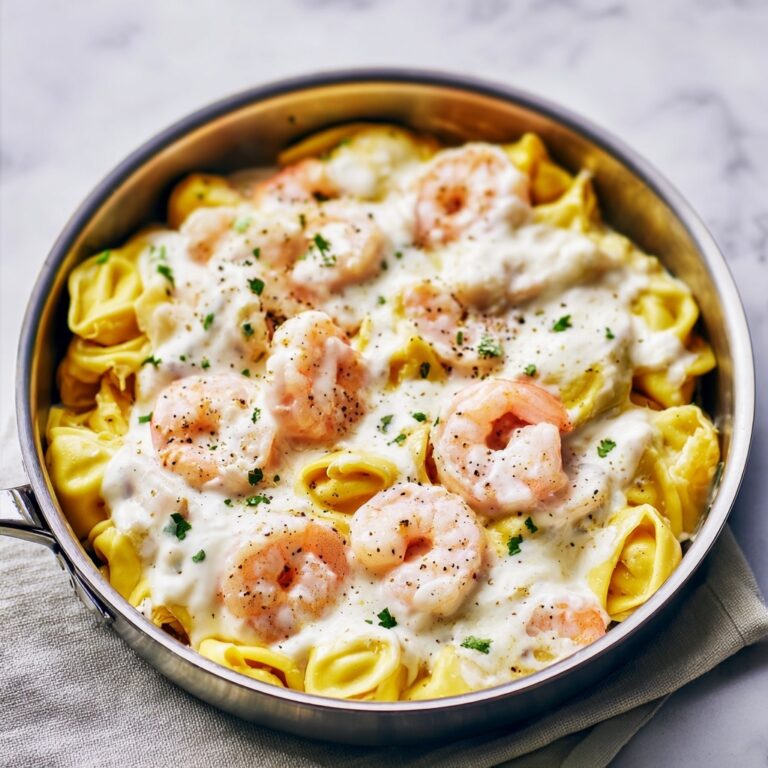 Shrimp Tortellini Alfredo Recipe