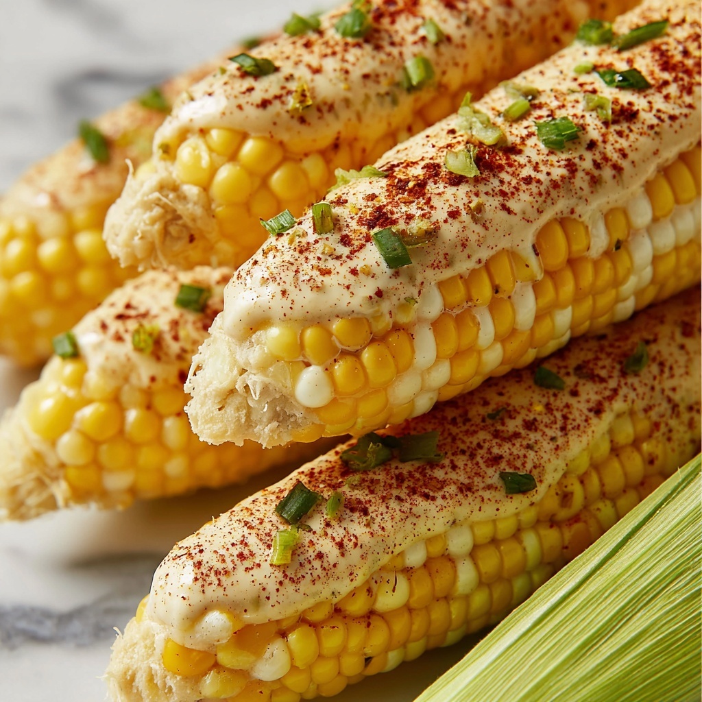 Homemade Mexican Street Corn Recipe - Recipe Image