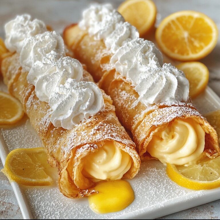 Lemon Meringue Pie Cannolis Recipe