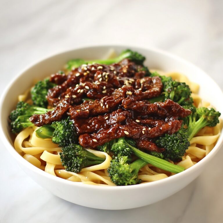 Beef and Broccoli Lo Mein Recipe