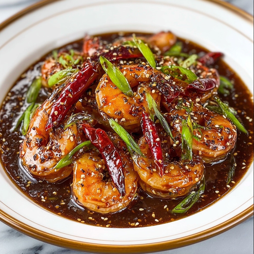 Crispy Mongolian Shrimp with Honey Oyster Sauce Recipe - Recipe Image