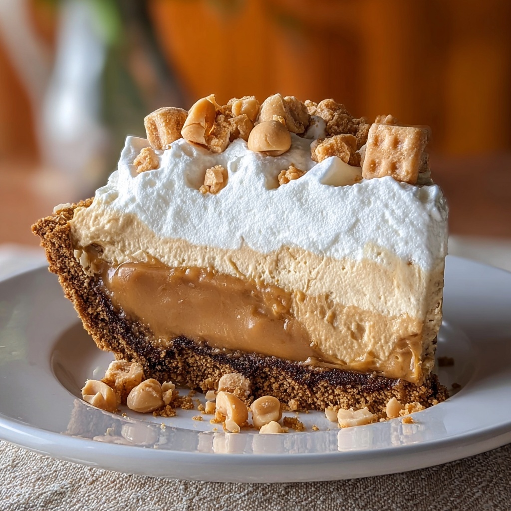 Amish Peanut Butter Cream Pie: A Delicious & Easy Recipe - Recipe Image