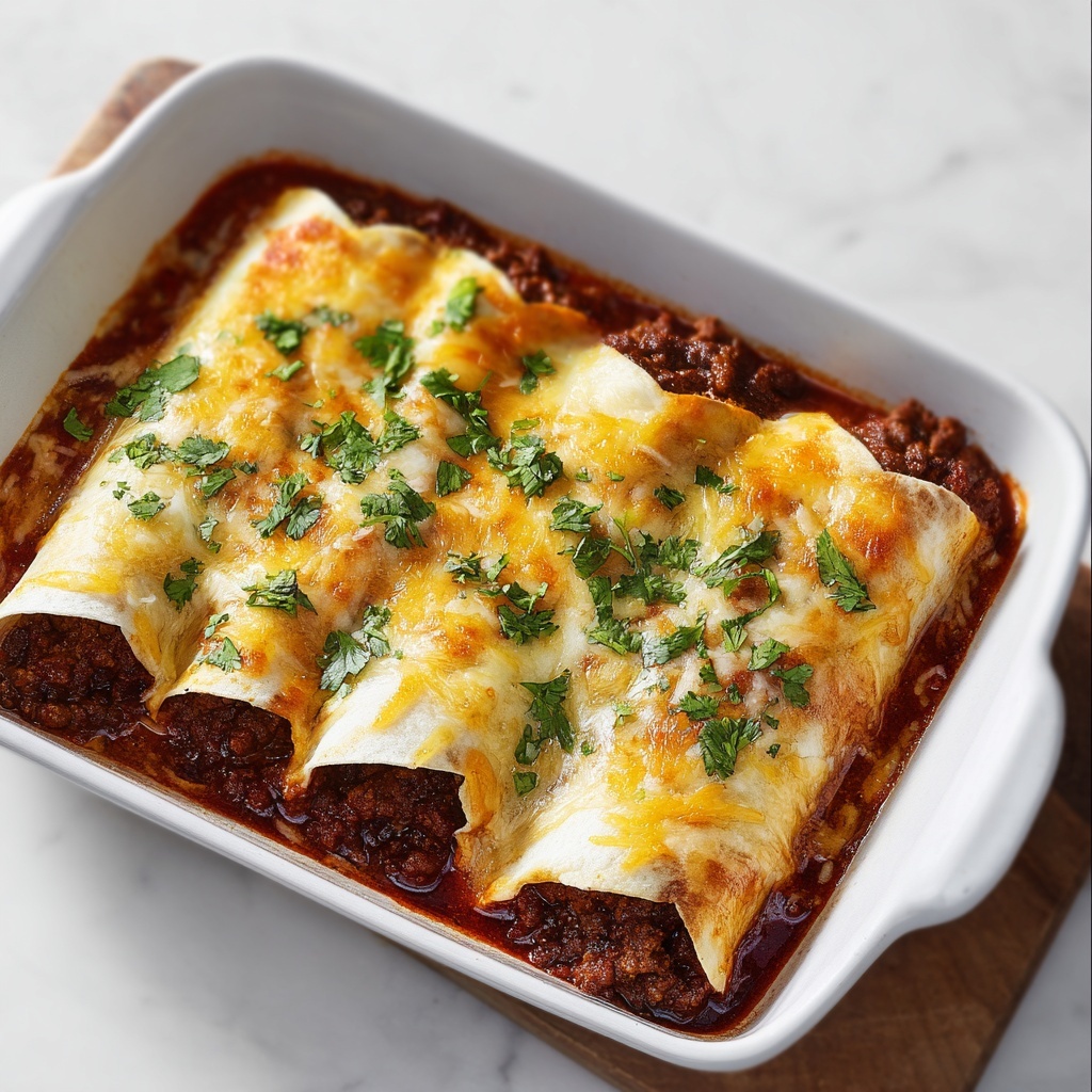 Beef Enchiladas Recipe - Recipe Image