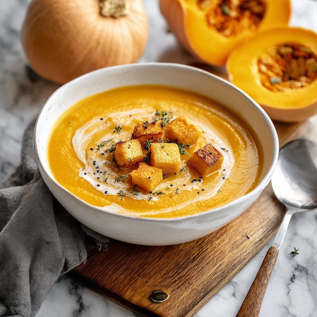 Roasted Butternut Squash Soup Recipe - Recipe Image