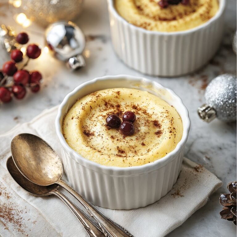 Homemade Eggnog Pudding Recipe