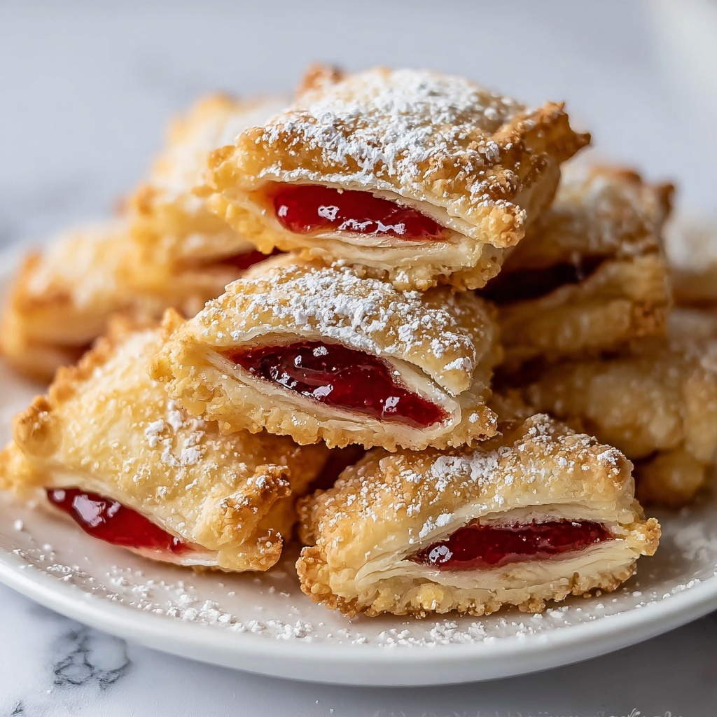 Raspberry Kolaczki Cookies Recipe - Recipe Image