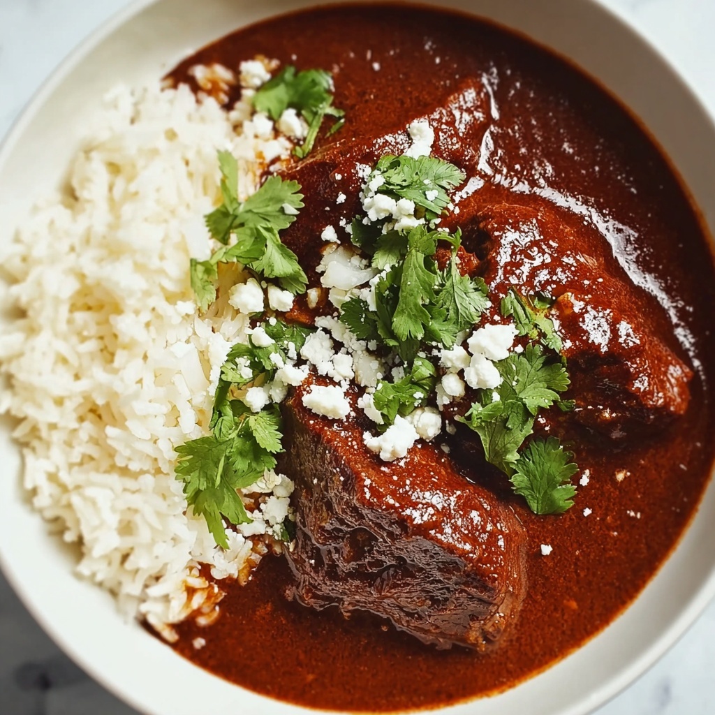 Heavenly Chicken Mole Poblano for Quick Comfort Food Bliss Recipe - Recipe Image