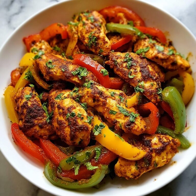 Cajun Chicken with Bell Peppers Recipe