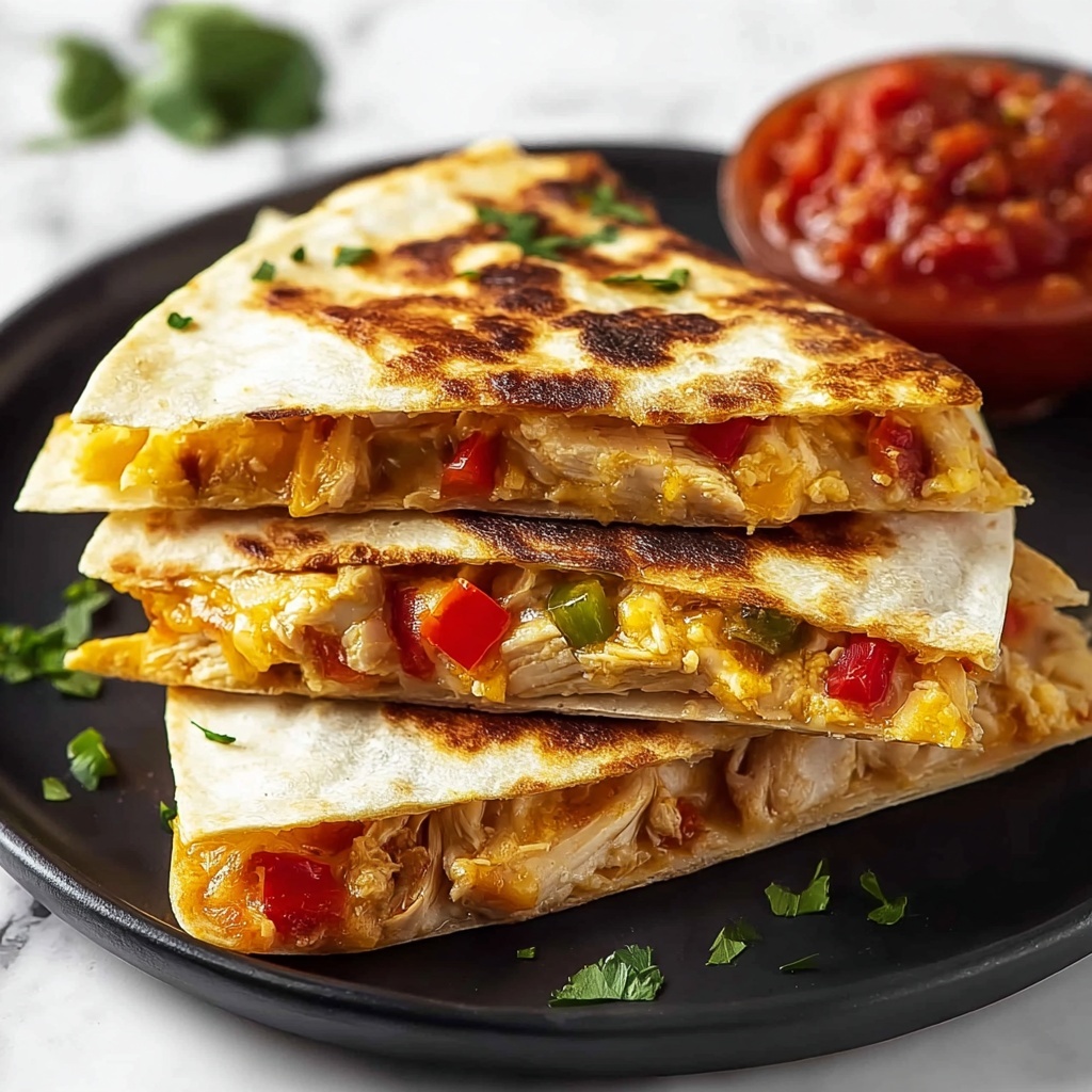 Chicken Fajita Quesadillas Recipe - Recipe Image