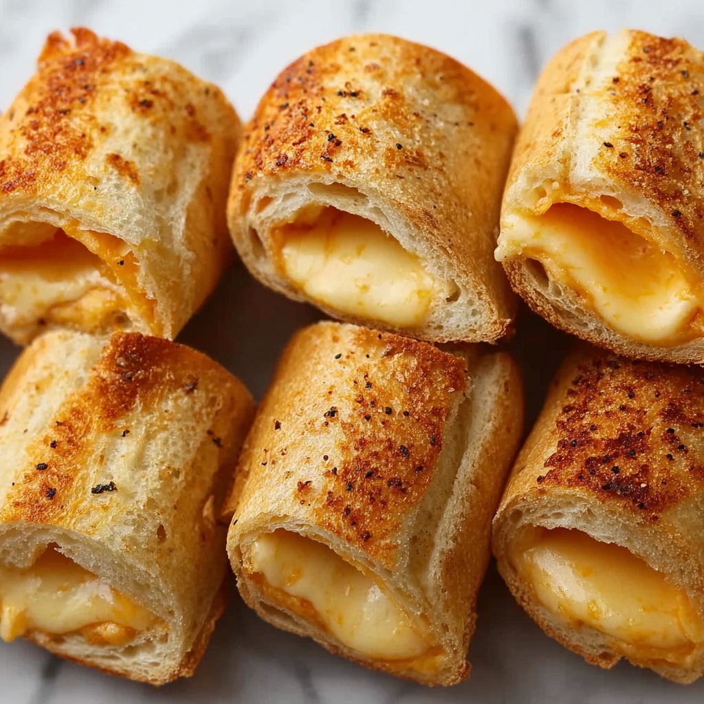 Grilled Cheese Roll-Ups Recipe - Recipe Image