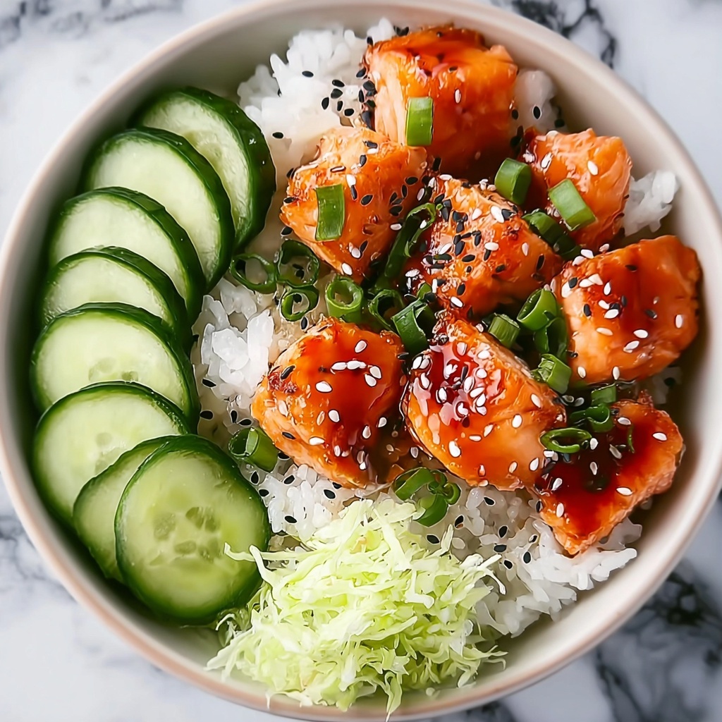 Irresistible Teriyaki Salmon Bowl: Quick & Customizable Delight Recipe - Recipe Image