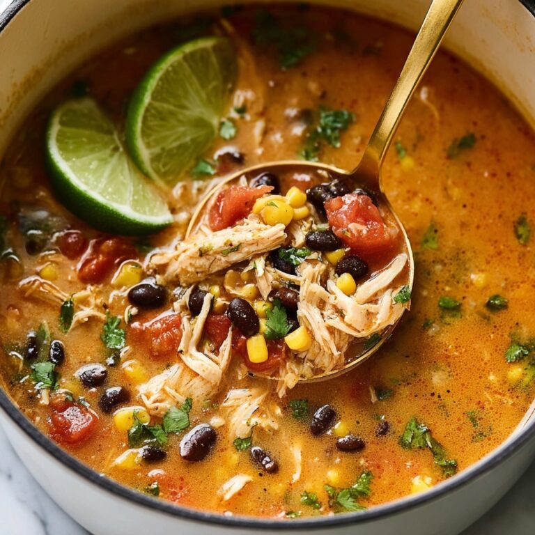 Creamy Chicken Enchilada Soup Recipe