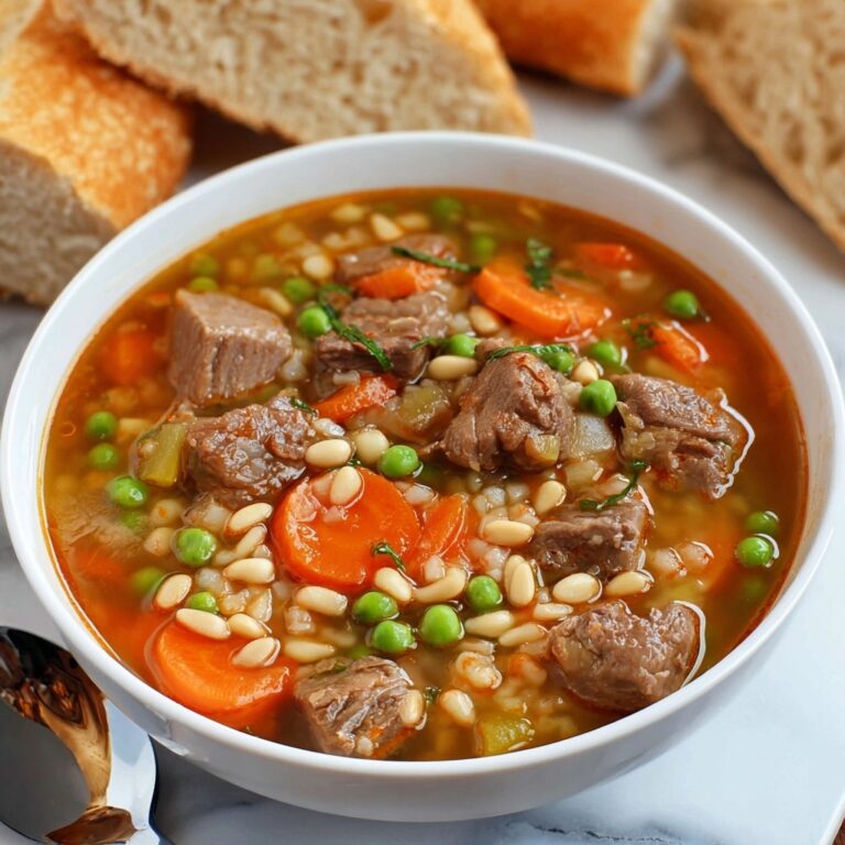 Hearty Beef and Barley Soup Recipe