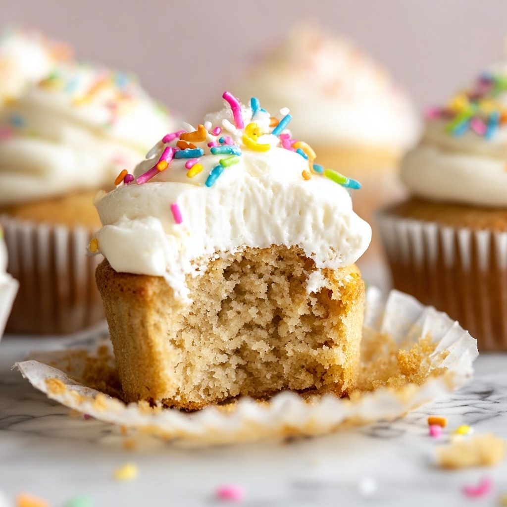 Vegan Vanilla Cupcakes Recipe - Recipe Image
