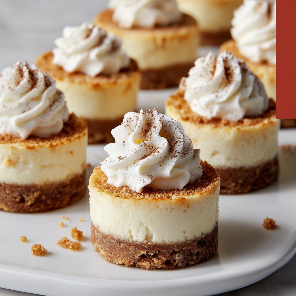 Mini Pumpkin Cheesecake Bites Recipe - Recipe Image