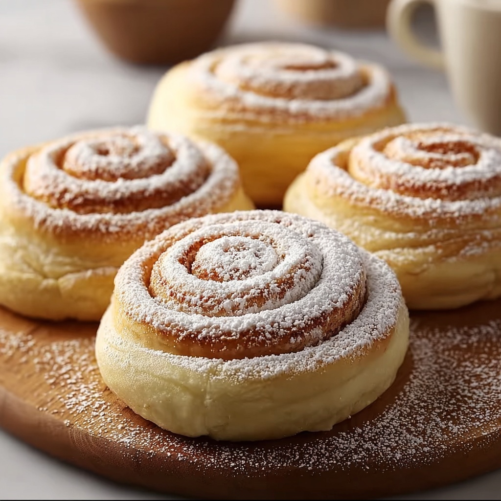 Heavenly Vanilla Pan de Mallorca Rolls for a Sweet Morning Recipe - Recipe Image