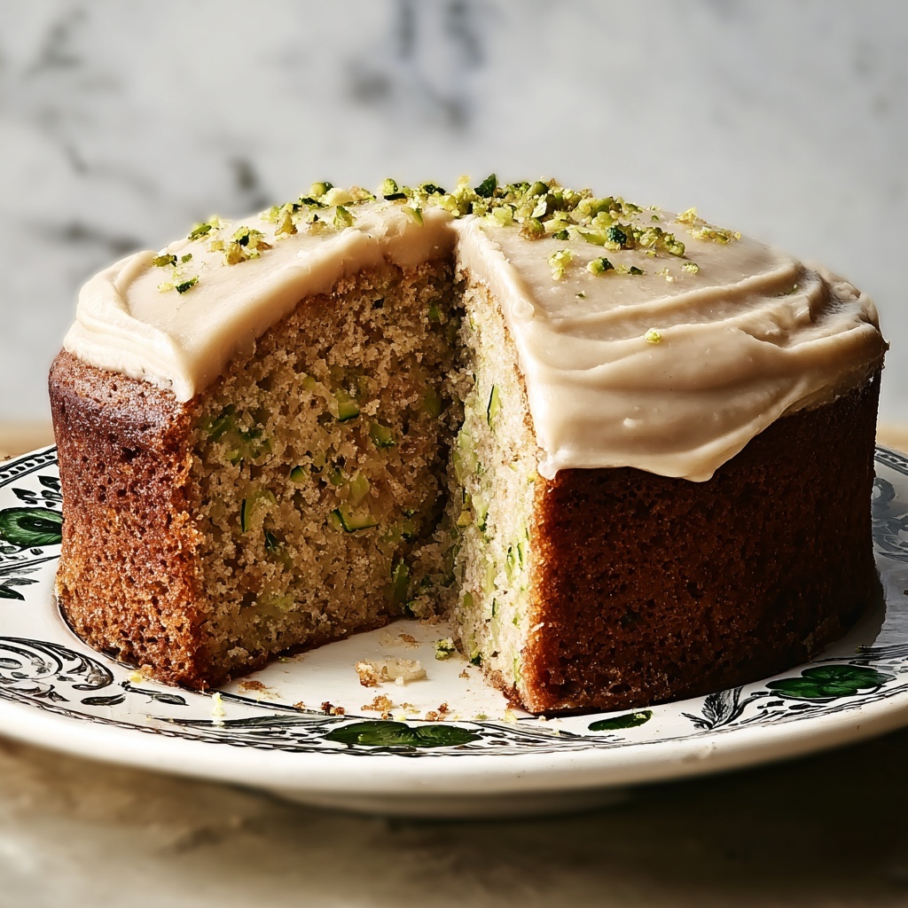 Zucchini Cake with Cream Cheese Frosting Recipe - Recipe Image