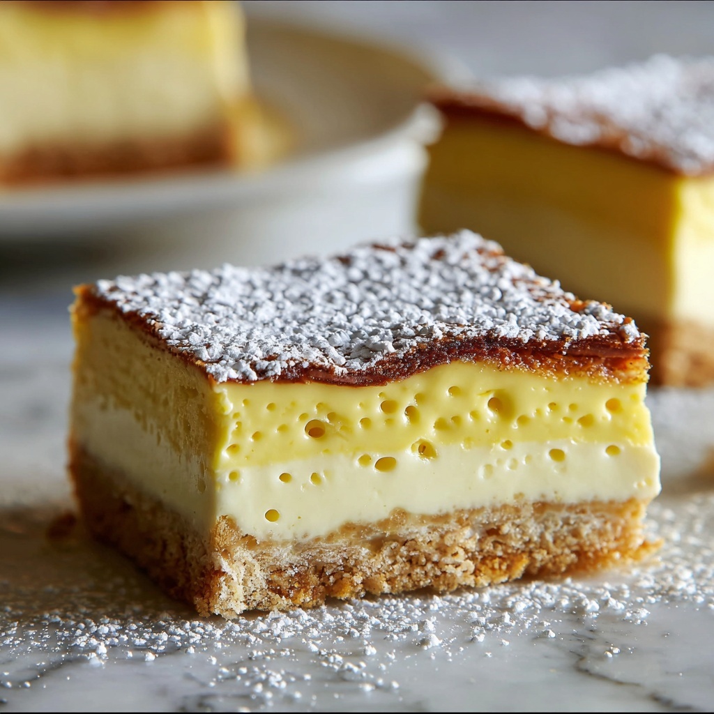 No-Bake Custard Slice Recipe - Recipe Image