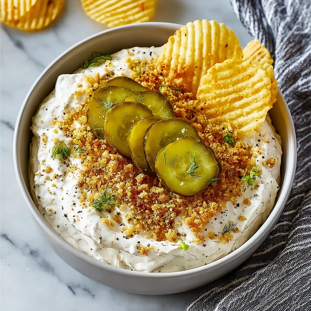 Fried Pickle Ranch Dip Recipe - Recipe Image