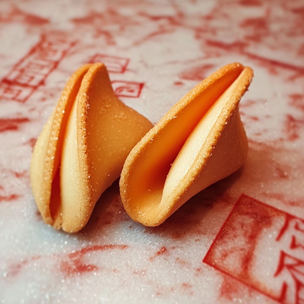 Delight Your Day with Homemade Fortune Cookies Recipe - Recipe Image