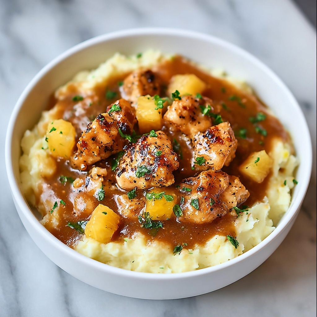Chicken Mashed Potato Bowls with Cheddar Cheese and Corn Recipe - Recipe Image