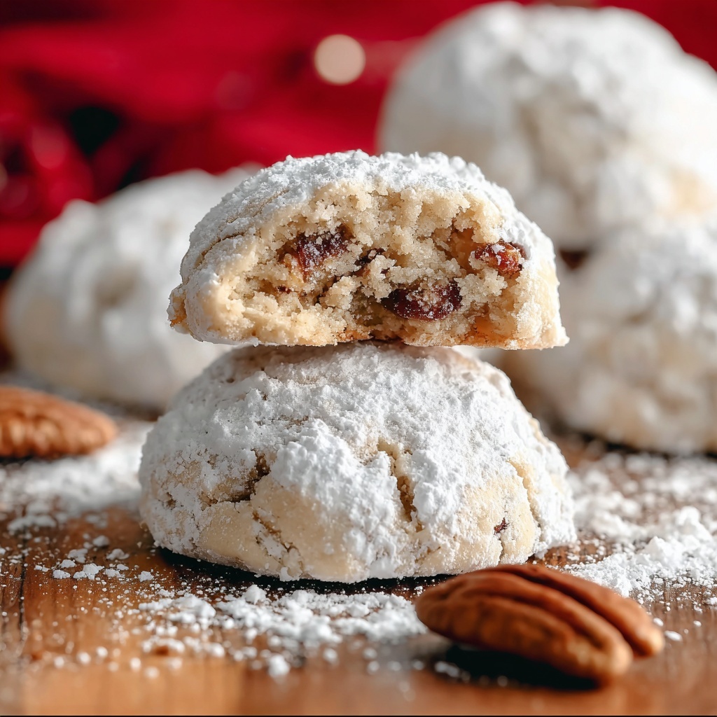 Old-Fashioned Snowball Cookies Recipe - Recipe Image
