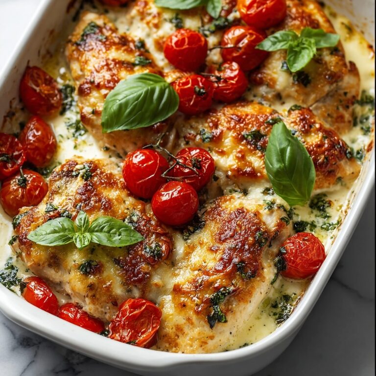 Baked Tuscan Chicken Casserole Recipe