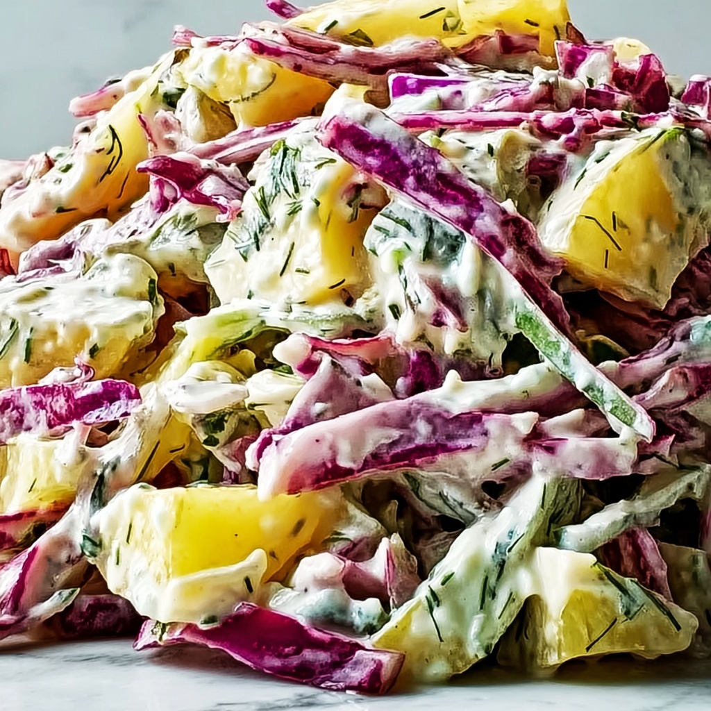 Cranberry Apple Coleslaw: A Fresh Take on Classic Crunch Recipe - Recipe Image