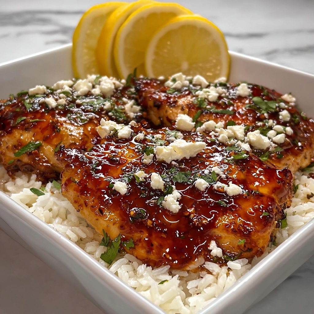 Hot Honey Feta Chicken Dish Recipe - Recipe Image