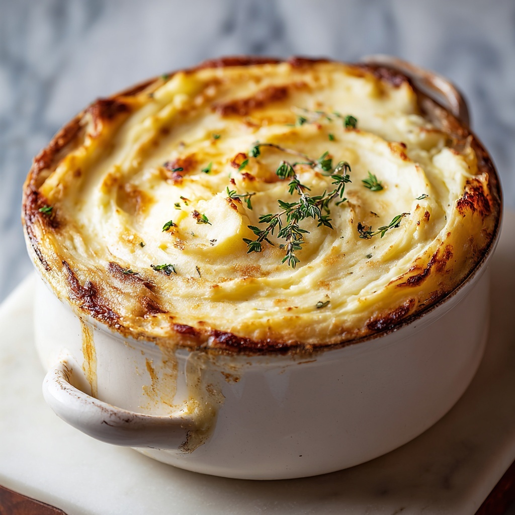 Creamiest Baked Mashed Potatoes Recipe - Recipe Image