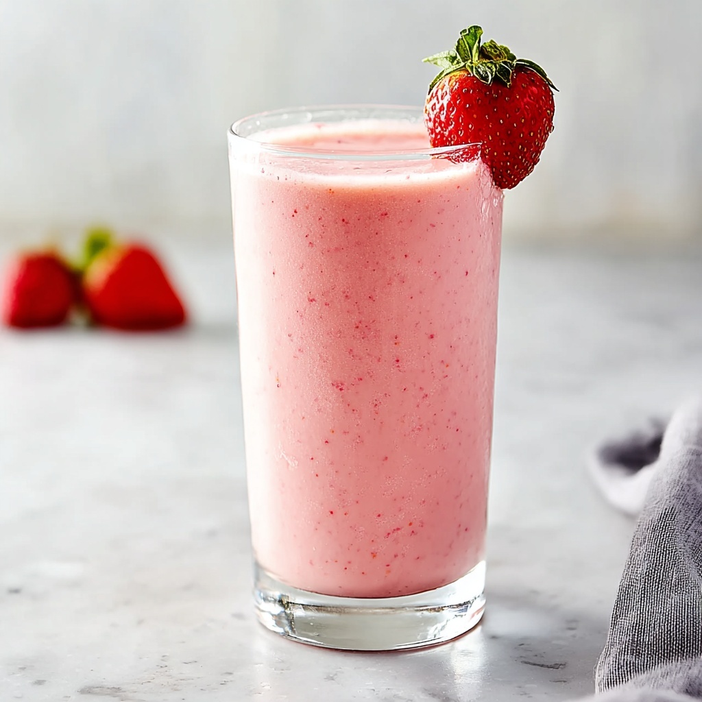 Strawberry Smoothies Recipe - Recipe Image