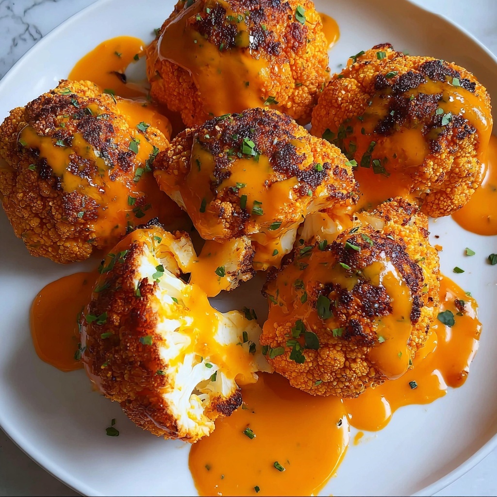 Buffalo Cauliflower Bites: 7 Steps to Crispy Bliss Recipe - Recipe Image