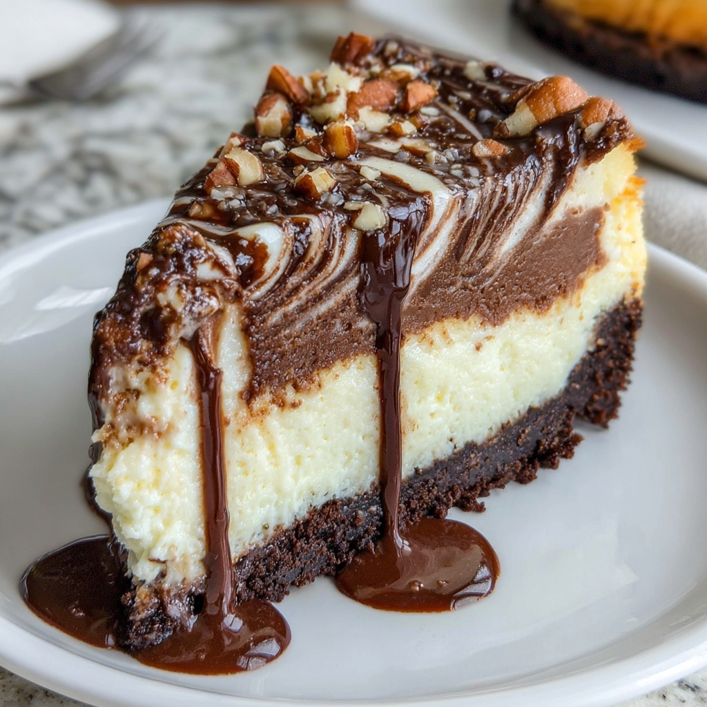 German Chocolate Heaven Cheesecake Recipe - Recipe Image