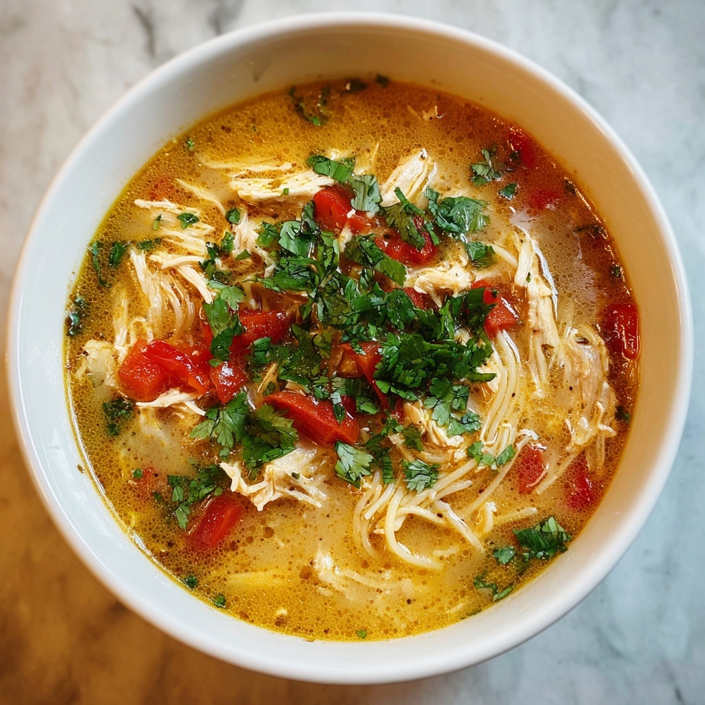 Slow Cooker Thai Chicken Noodle Soup: 7 Comforting Flavors Recipe - Recipe Image