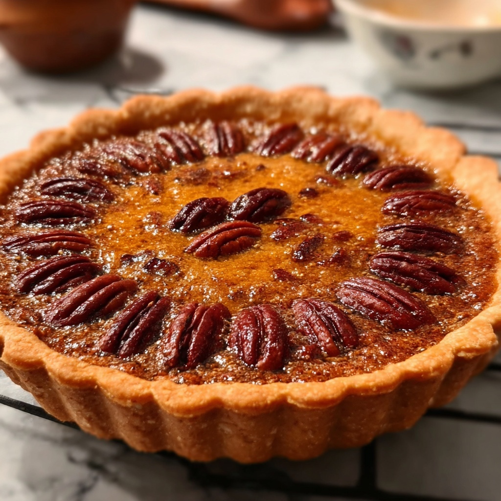 Sweet Potato Pecan Tart Recipe - Recipe Image