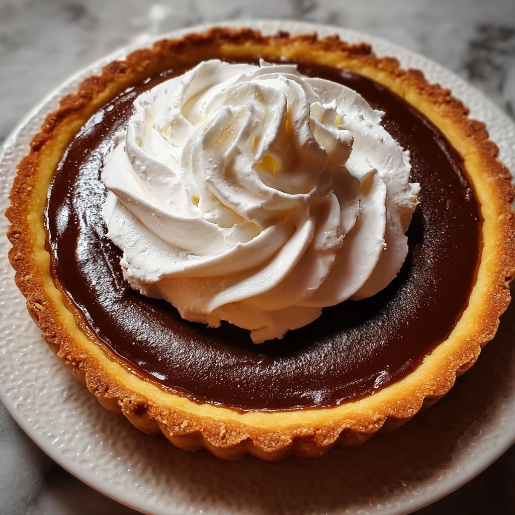 Pumpkin Spice Chocolate Tart Recipe - Recipe Image