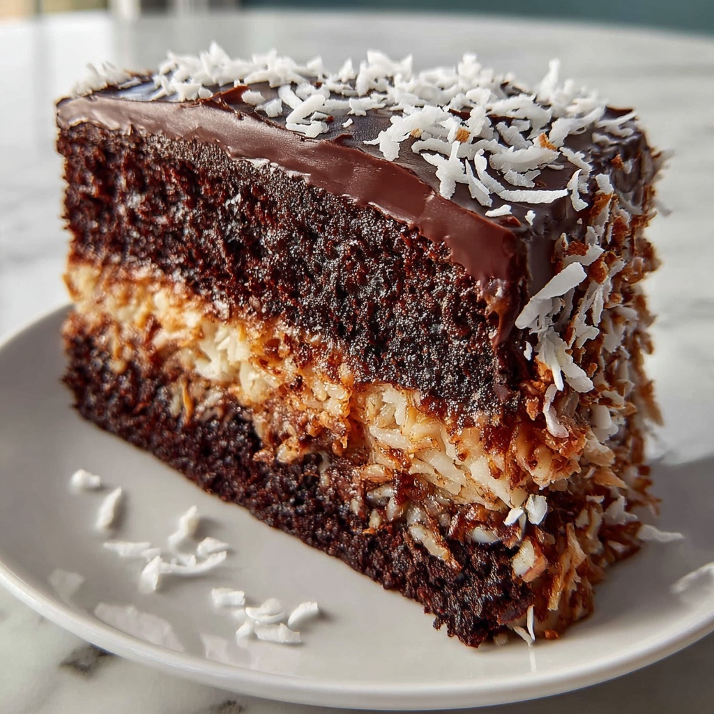 Mounds Cake: A Comforting Chocolate Dream to Cherish Forever Recipe - Recipe Image